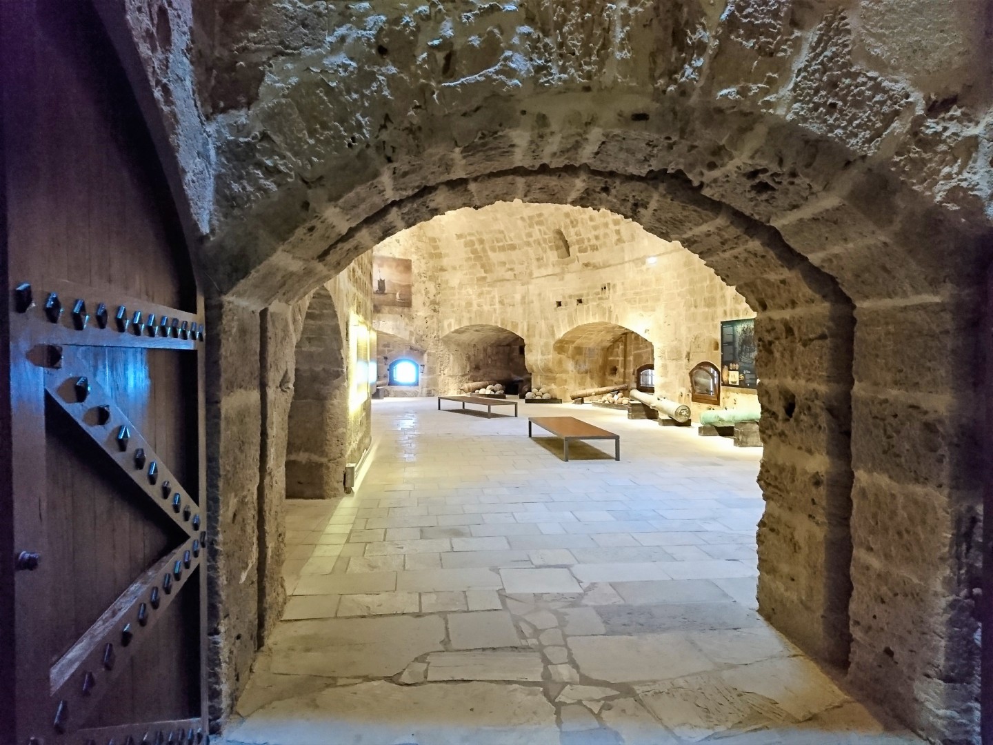 Inne i Koules. Den gamla venetianska fästningen i Heraklion