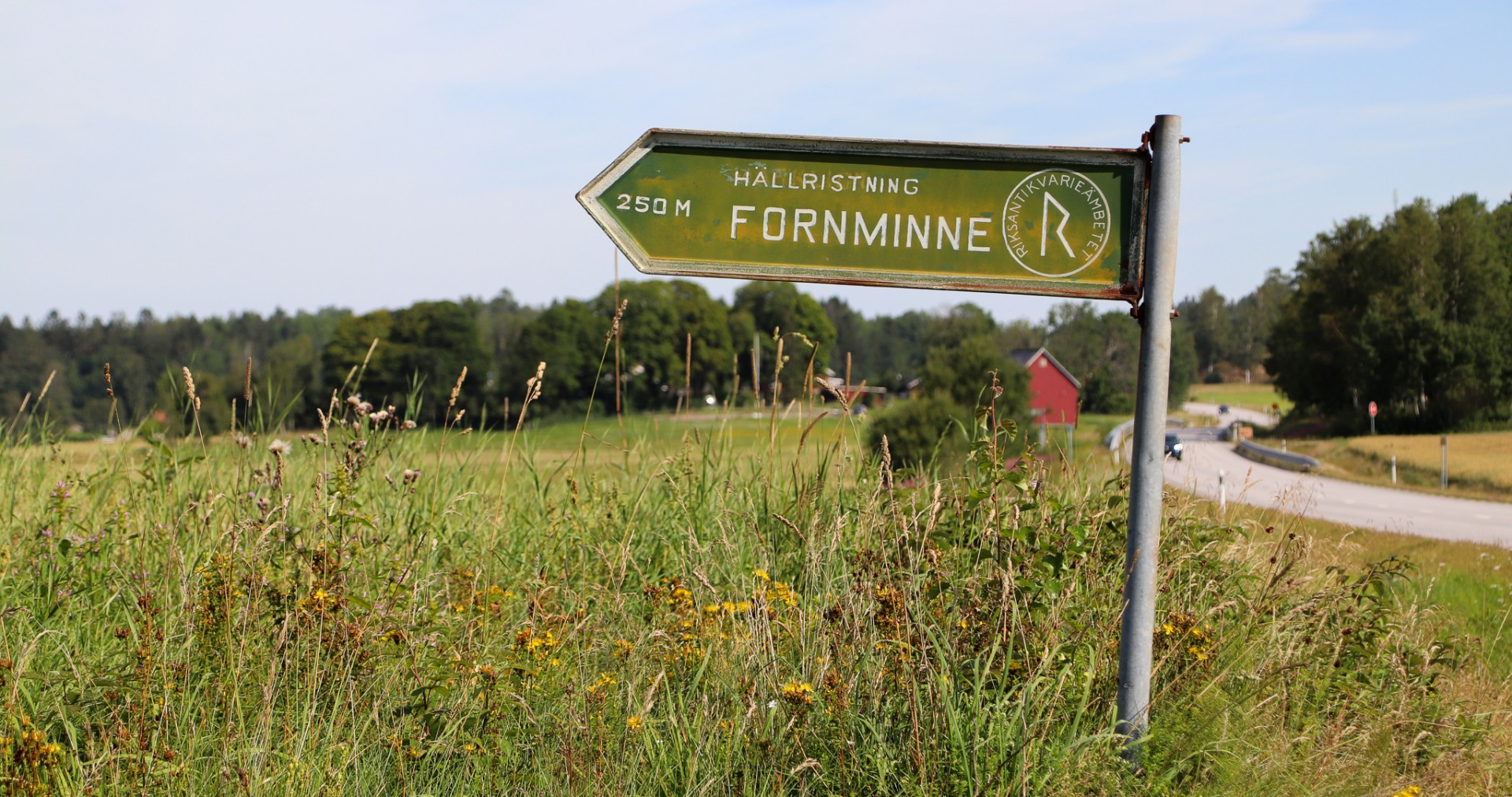 Vägen till Brötegården i Ödeborg
