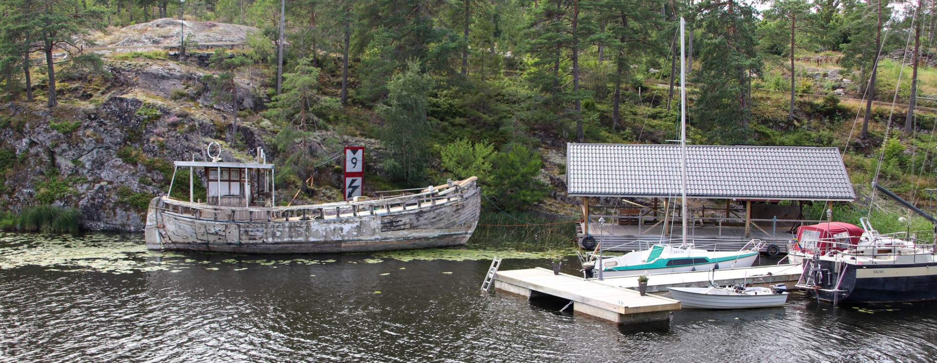 Efter gamla landsvägen till Köpmannebro