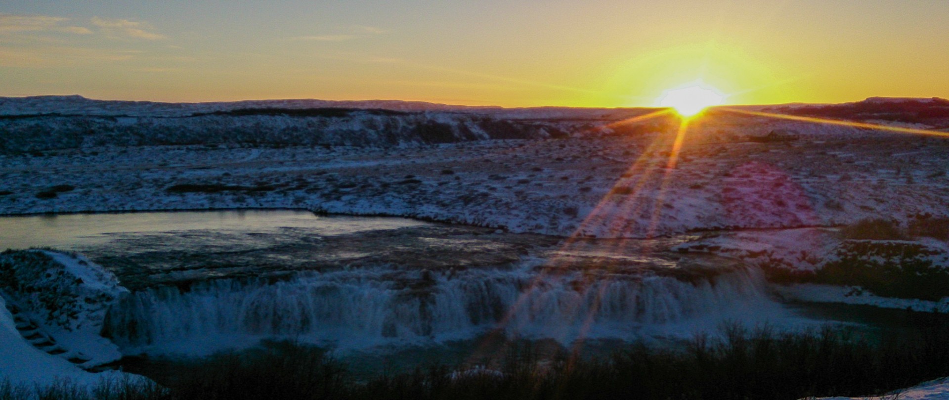 Gullfoss, Island. 6 december 2015