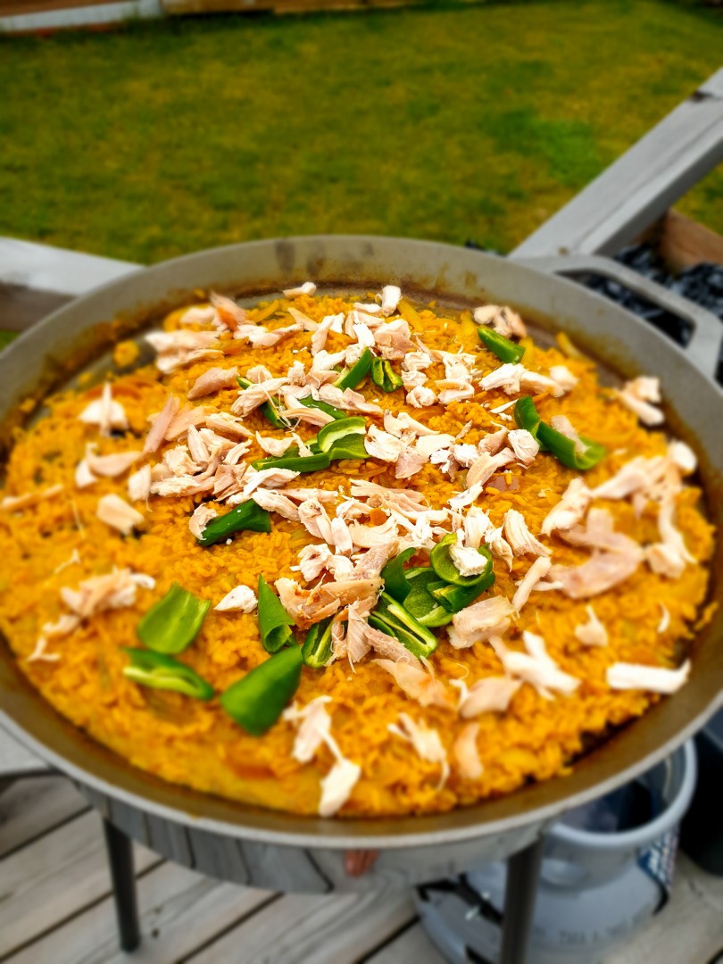 Paella. Foto: Monica Andersson