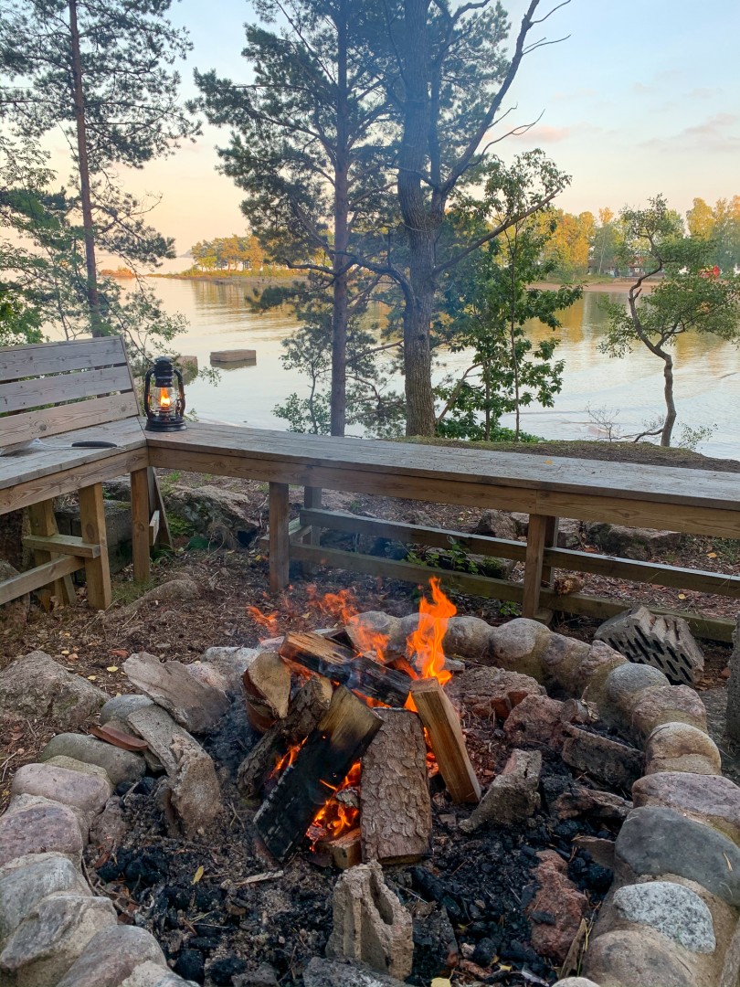 Uteköket upprättas enkelt