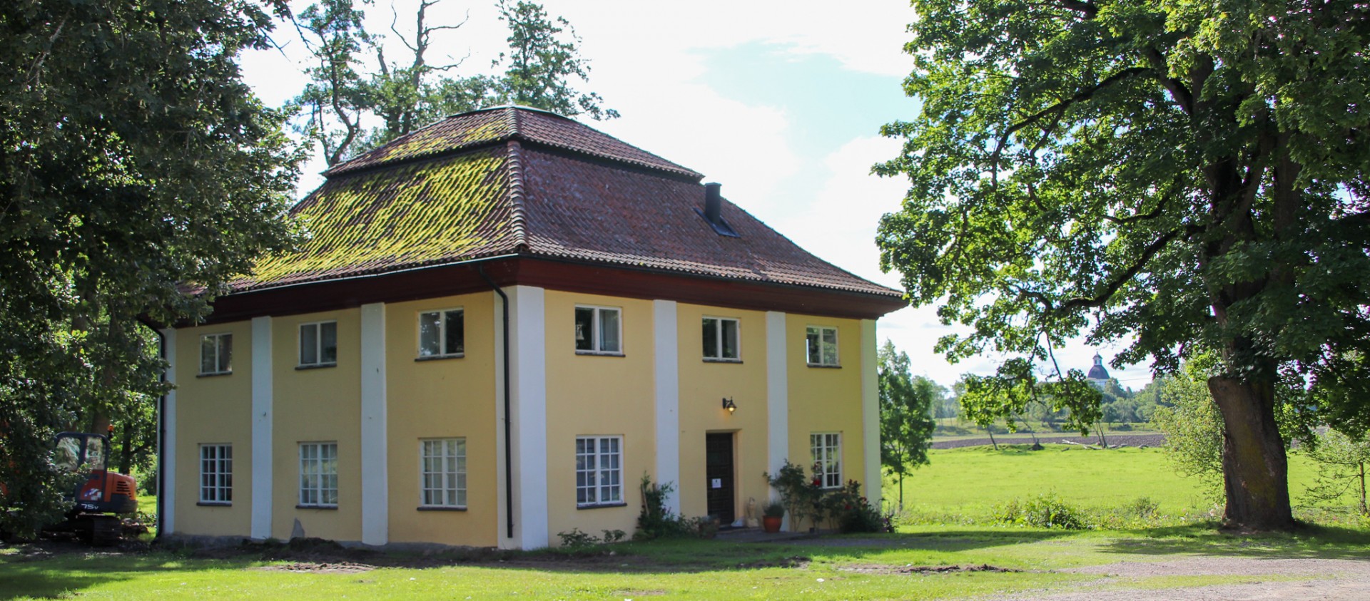 Ena flygeln på Börstorp slott