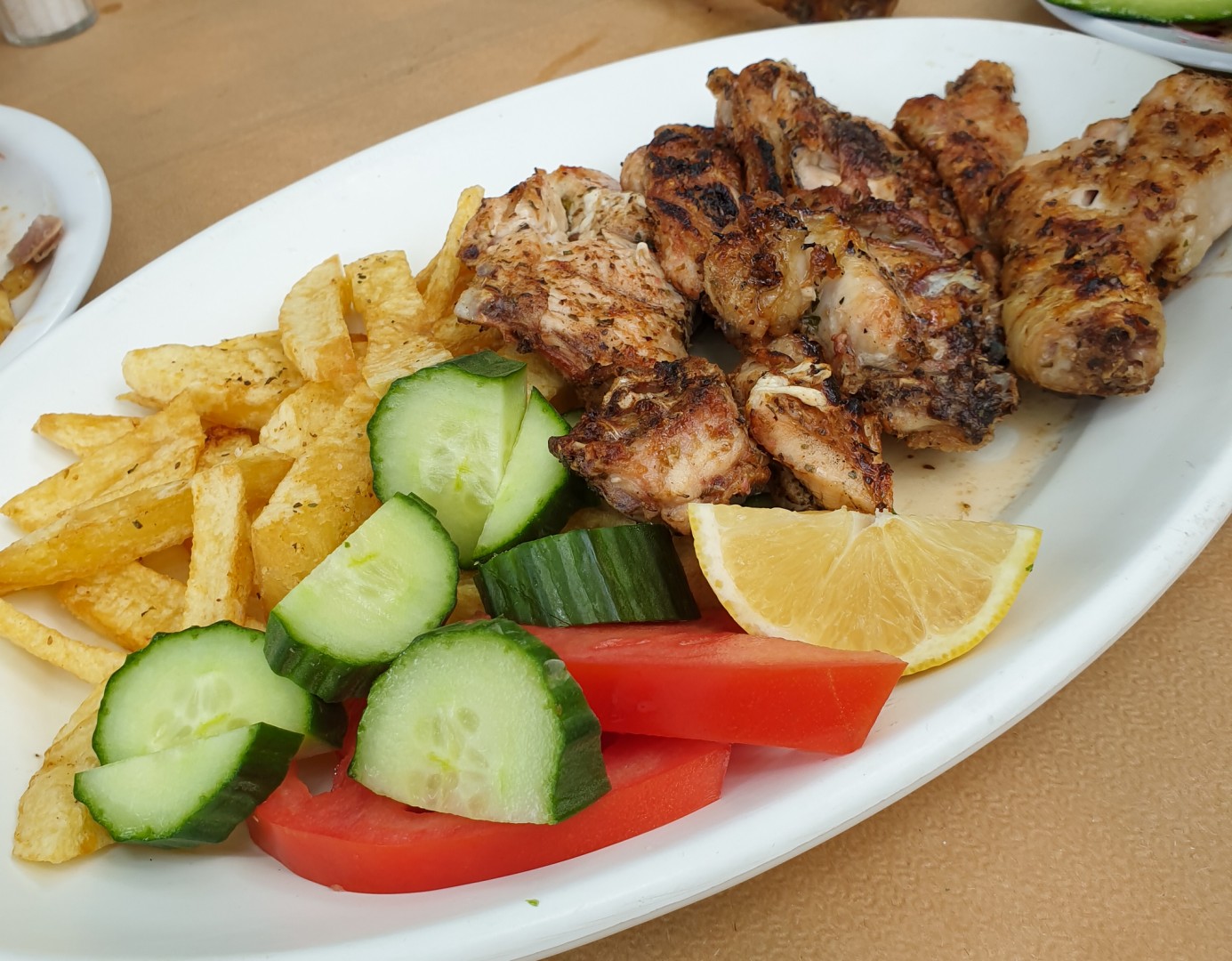 Kyckling och potatis. Foto: Monica Andersson