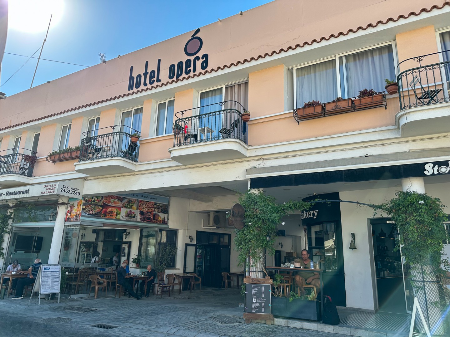 Hotellet med kaféet