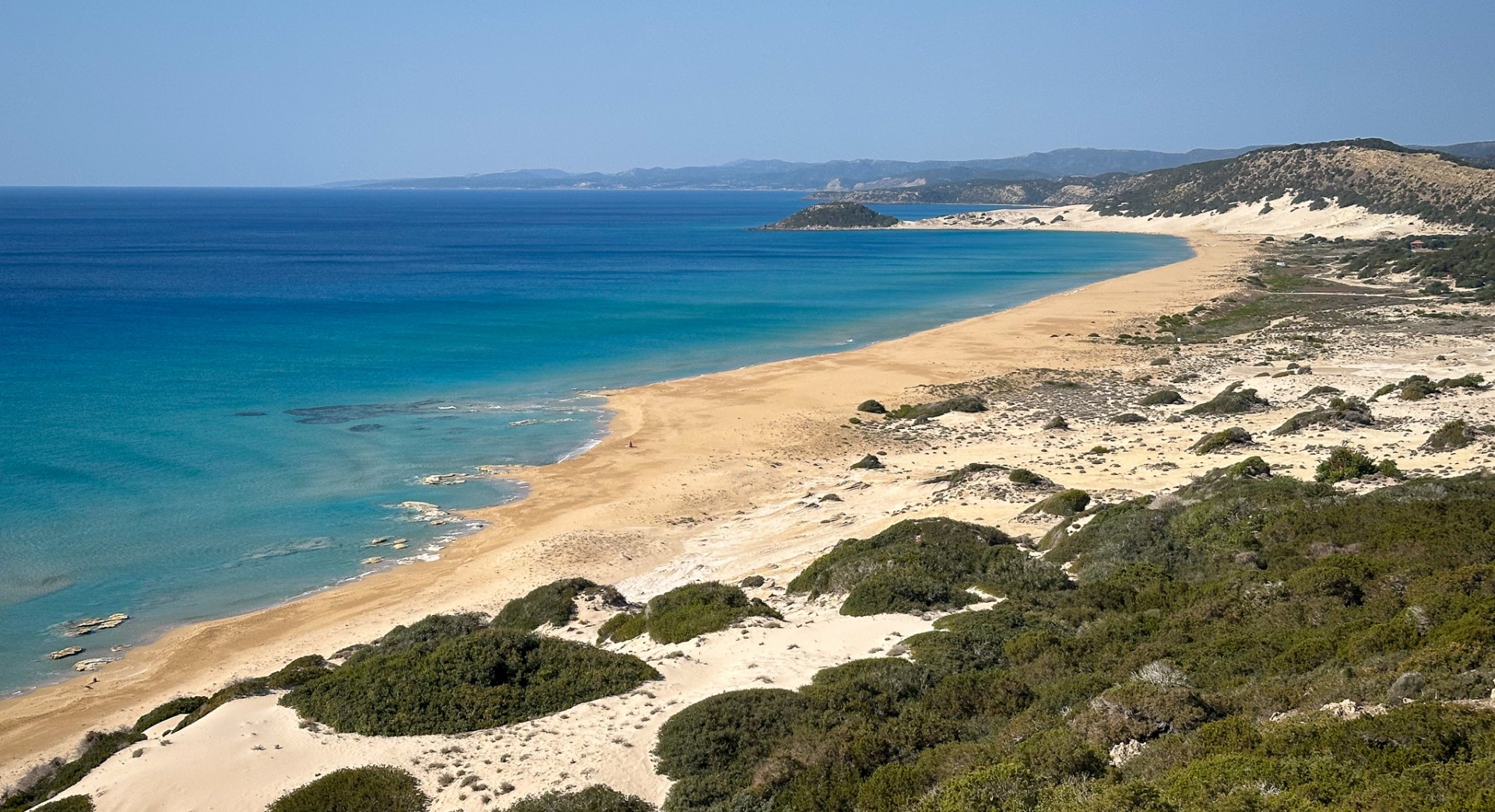 Golden Beach på Karpasiahalvön, Cypern