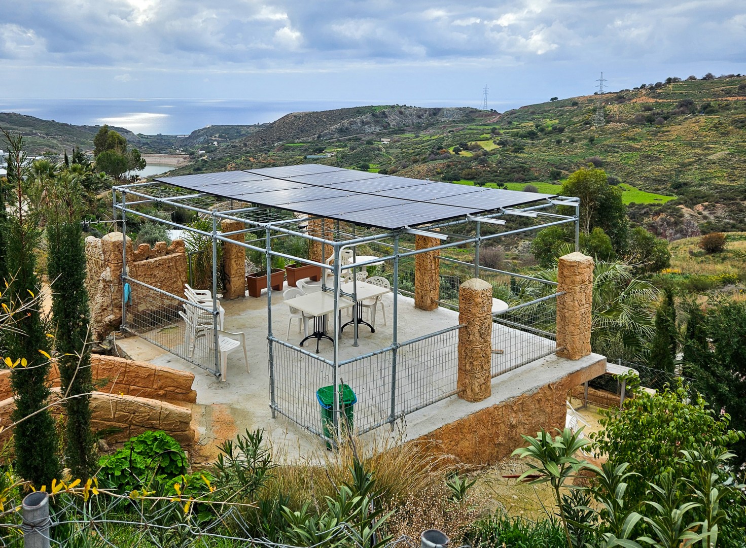 Takverandan. Foto: Monica Andersson