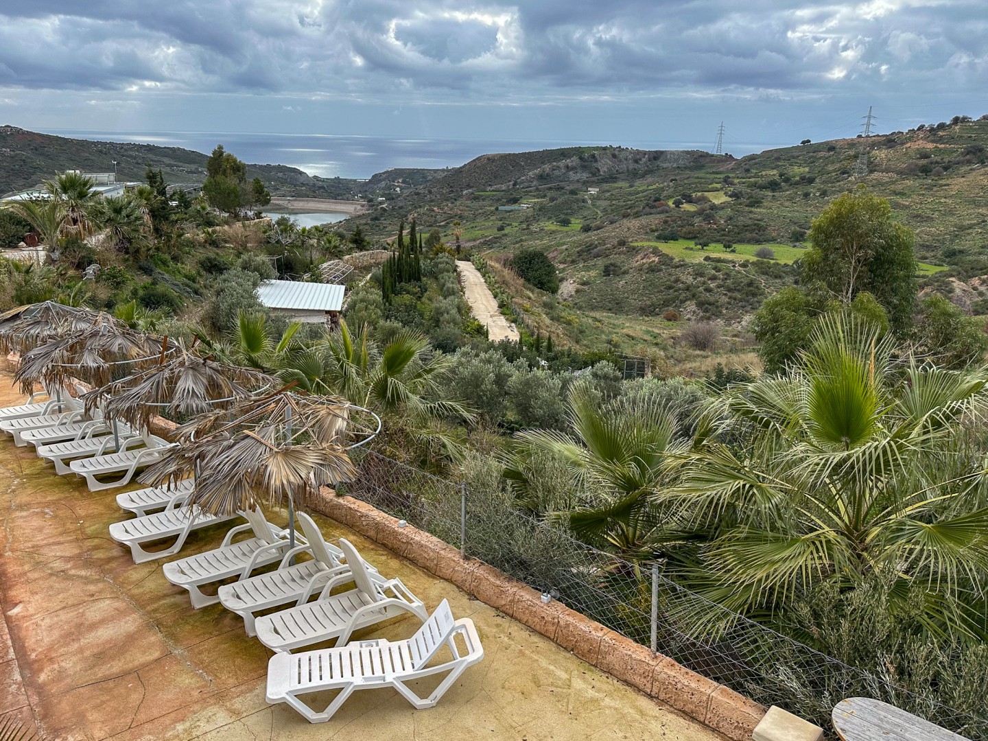 Utsikt från takverandan