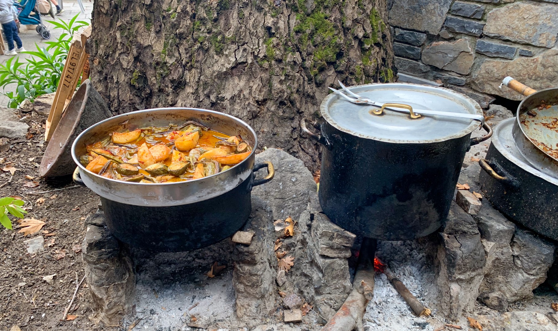 Att få gå in i köket och se menyn är en upplevelse