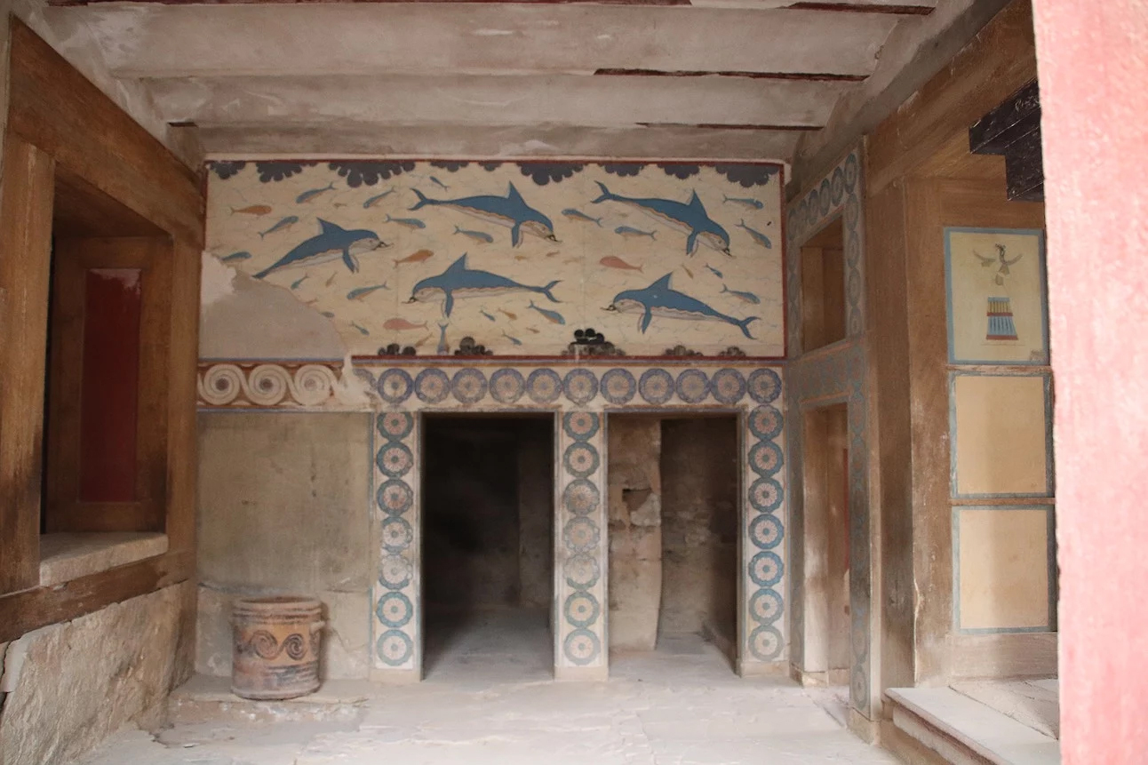 Knossos minoiska pallats