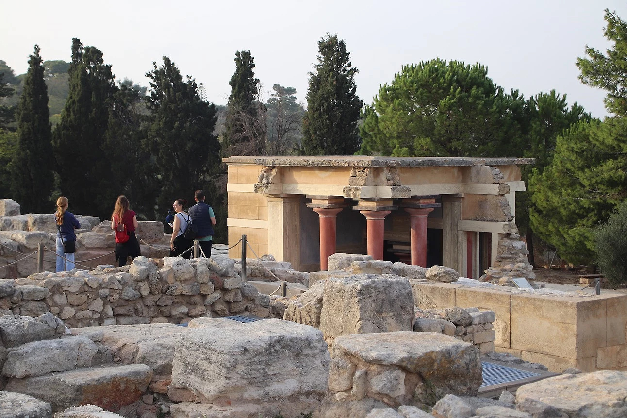 Knossos minoiska pallats
